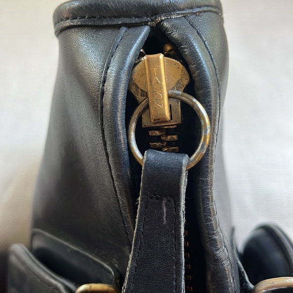 Coach Vintage New York Bonnie Cashin Slim Satchel Black 9425 - Picture 8 of 11